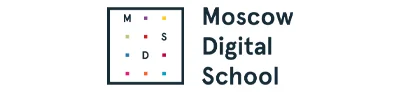 Логотип школы Moscow Digital School