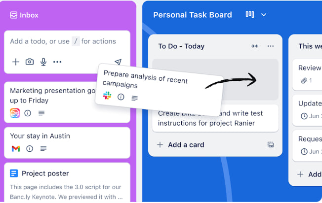 интерфейс Trello
