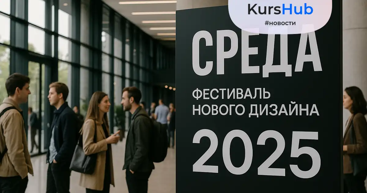 Фестиваль нового дизайна «СРЕДА 2025»: конкурс, который формирует будущее визуальной культуры