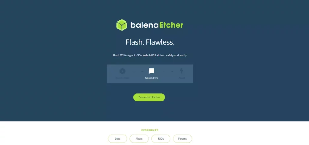 balenaEtcher