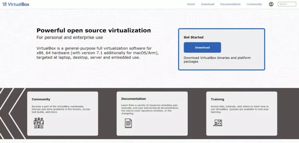 VirtualBoxes.org.