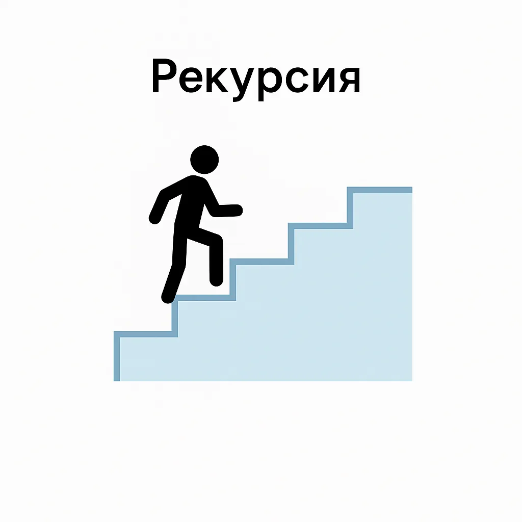 Rekursiya kak lestnitsa