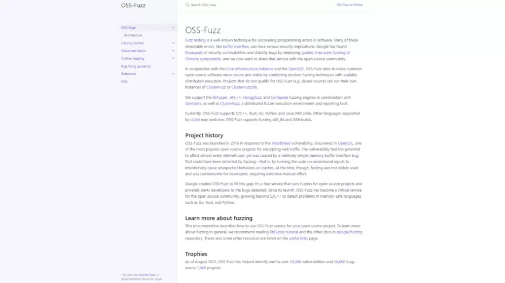 OSS-Fuzz