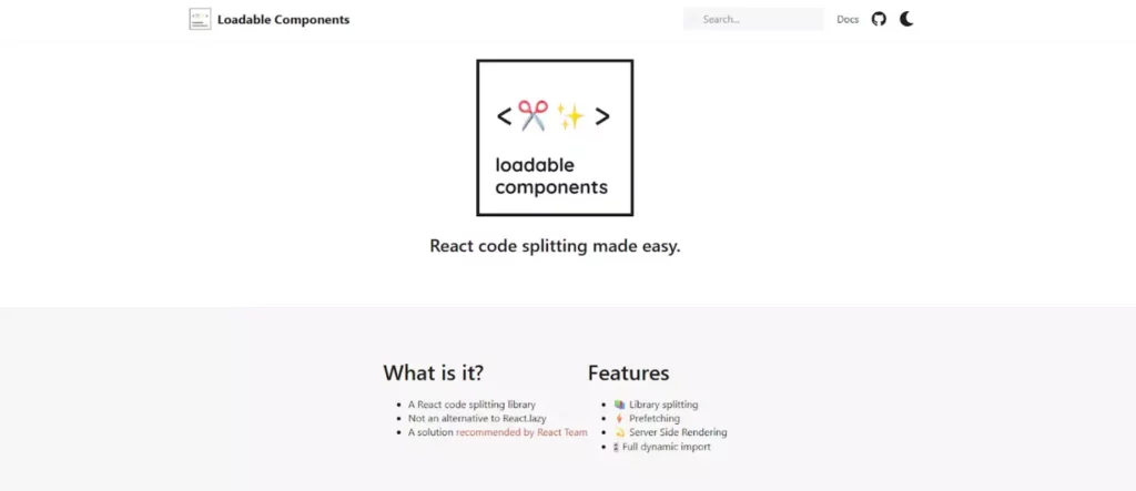 loadable react