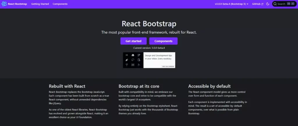 eact bootstrap