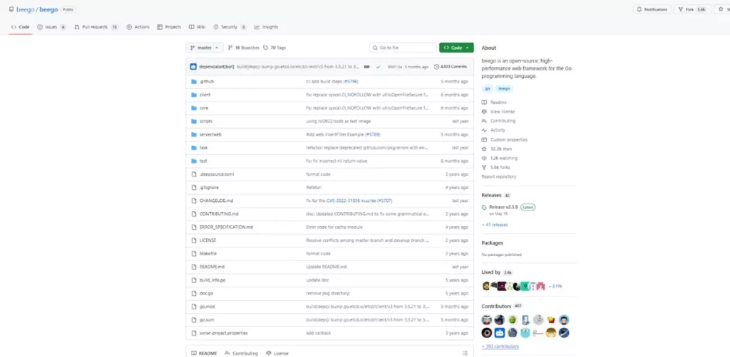 Beego GitHub