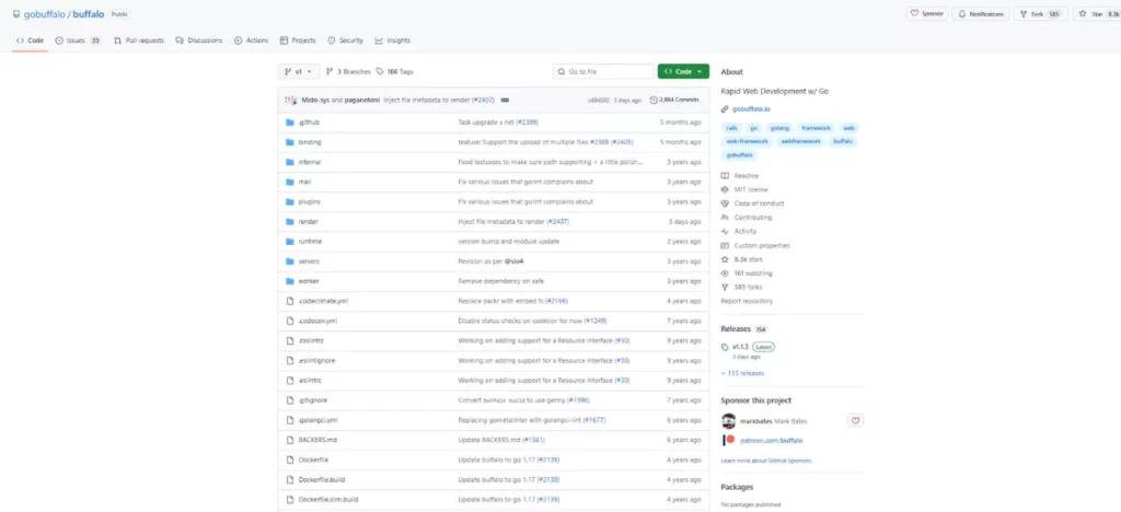 Buffalo GitHub