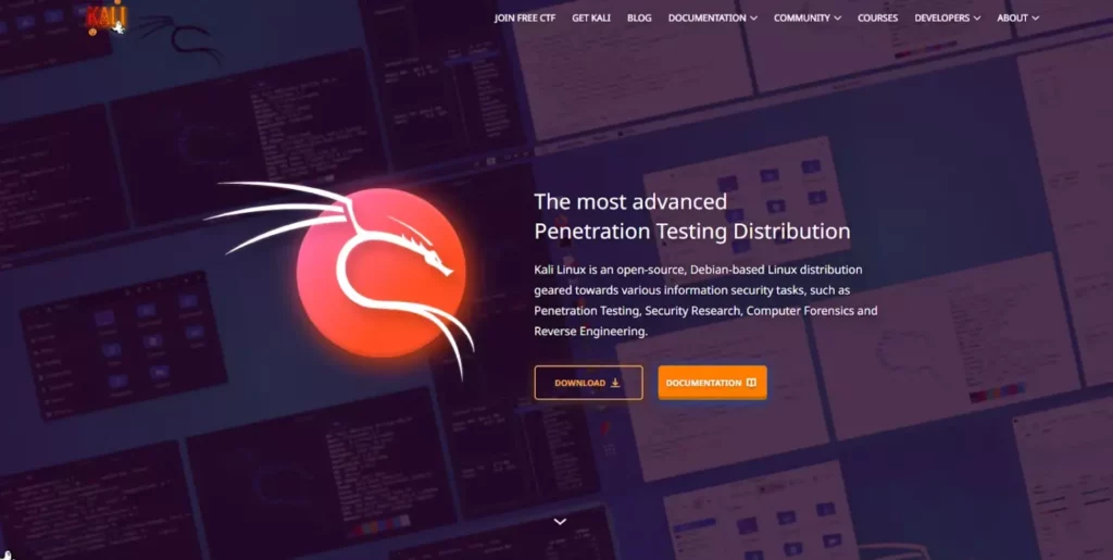 Kali Linux.