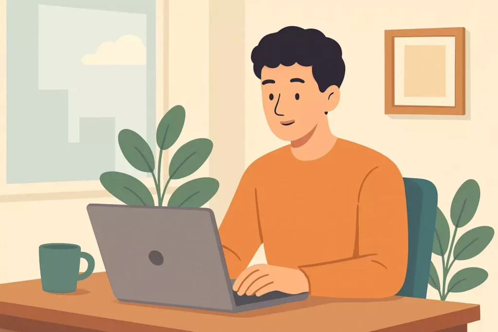 introvert-za-noutbukom