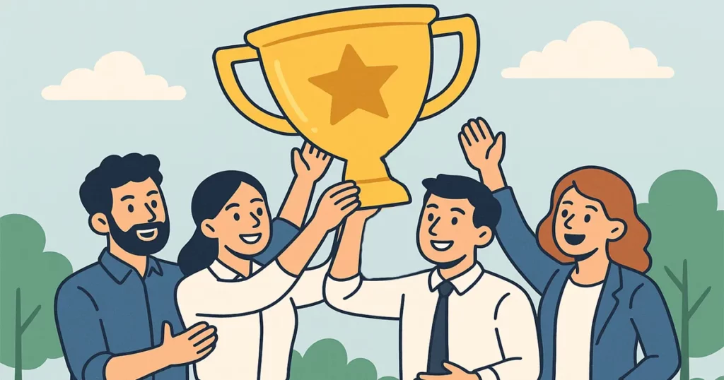 команда и победа