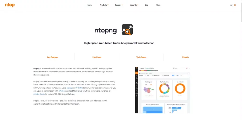 Ntopng site