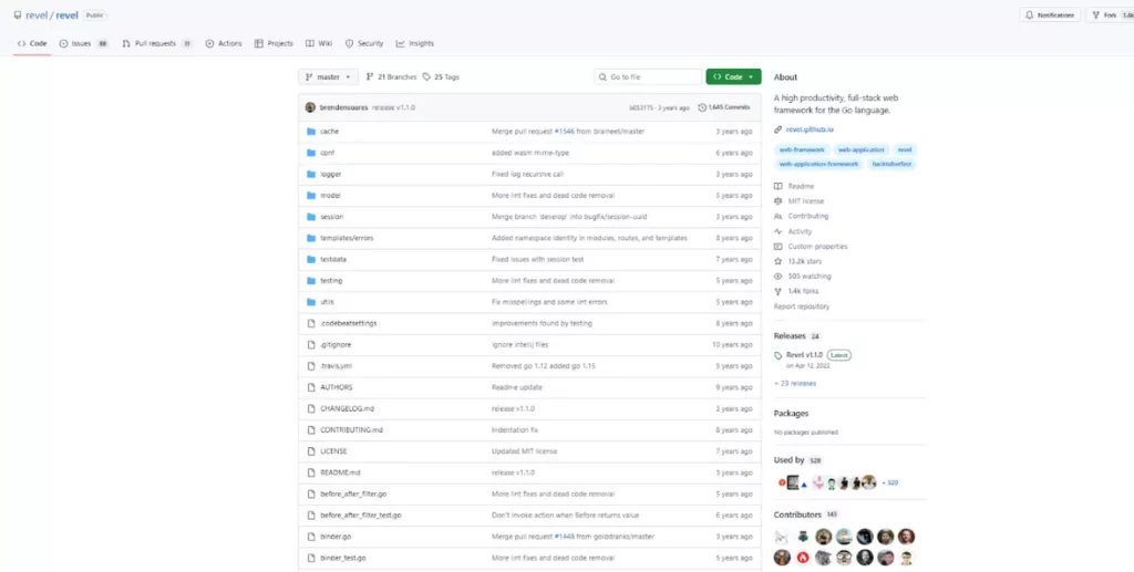 Revel GitHub
