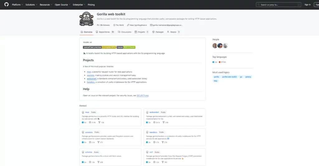 Gorilla GitHub