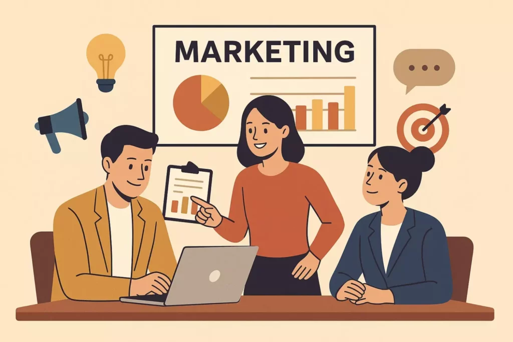 команда маркетологов