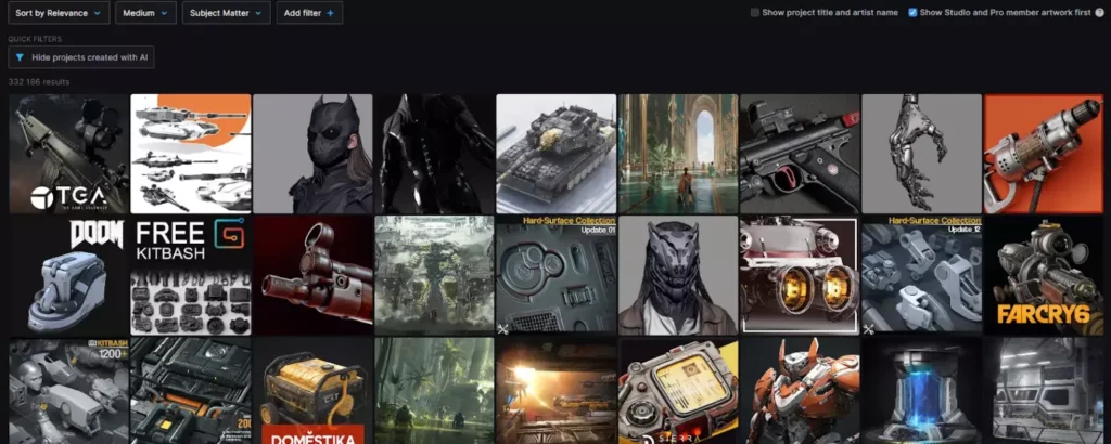 ArtStation подборка