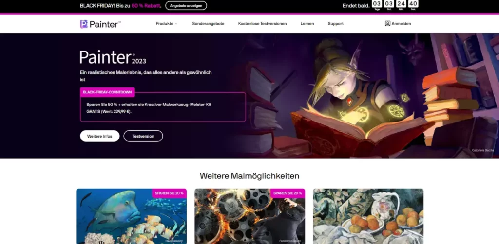 Главная Corel Painter