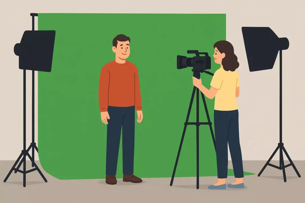 съёмка на хромакее