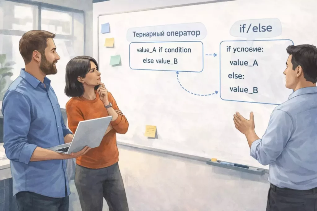 обсуждение условий