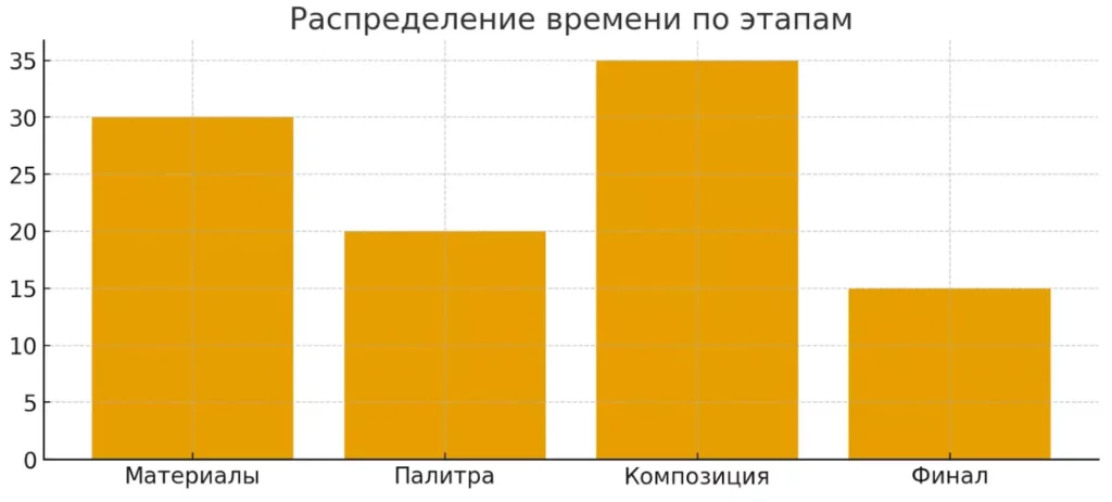 этапы работы