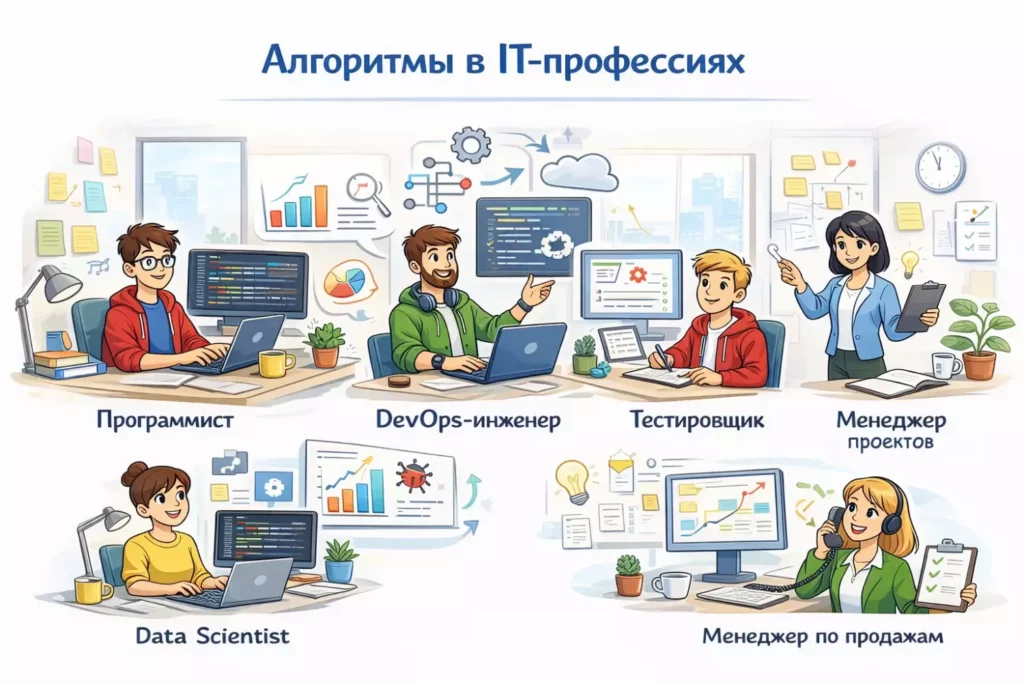 алгоритмы в профессиях