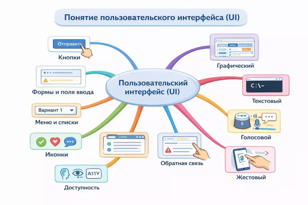 элементы интерфейса
