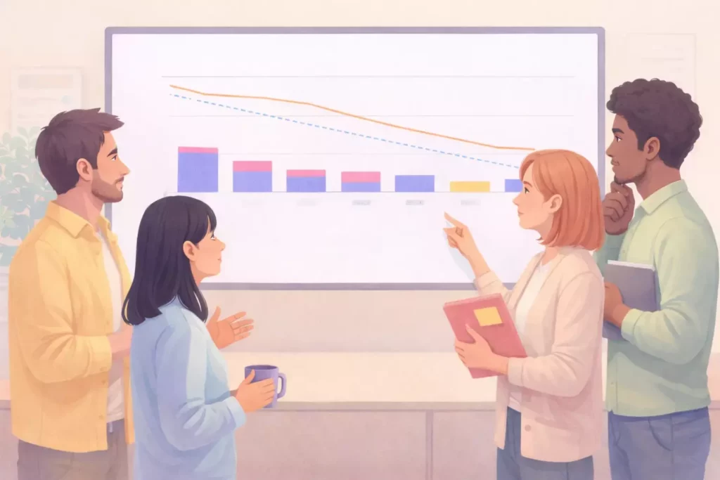 обсуждение burndown