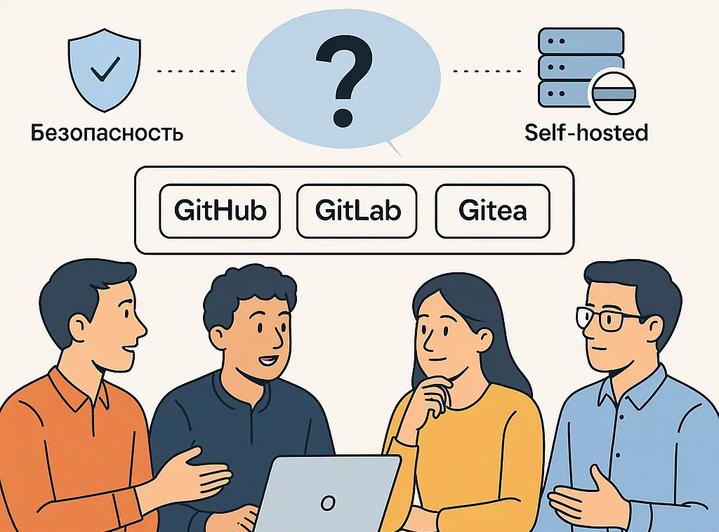 выбор Git-платформы