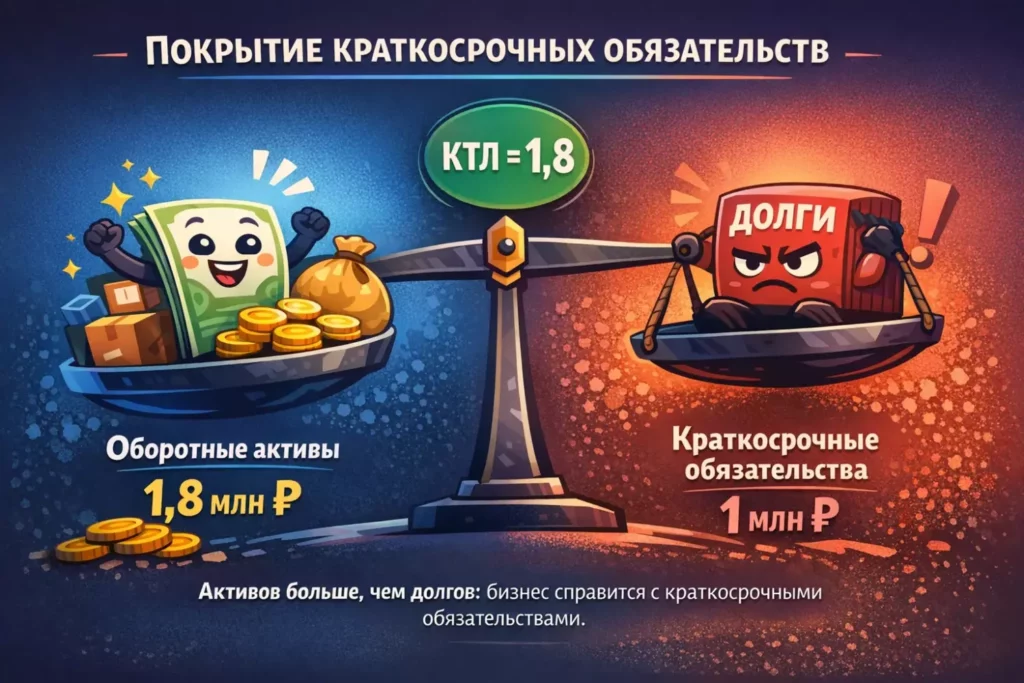 покрытие обязательств