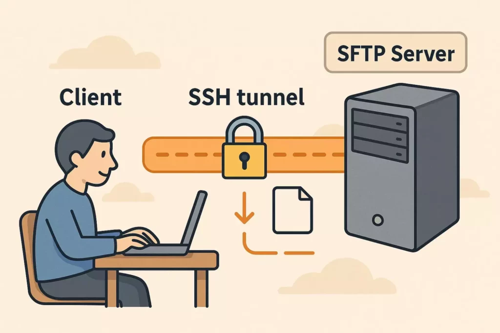 работа SFTP