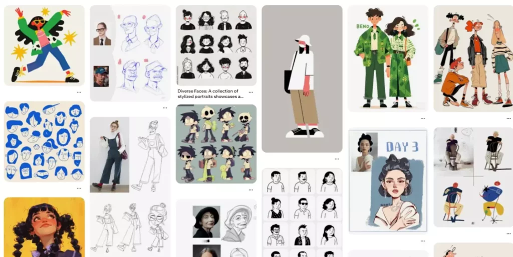 стилизация людей пример