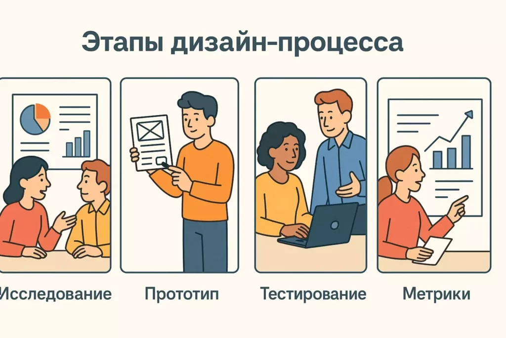 Этапы дизайн-процесса