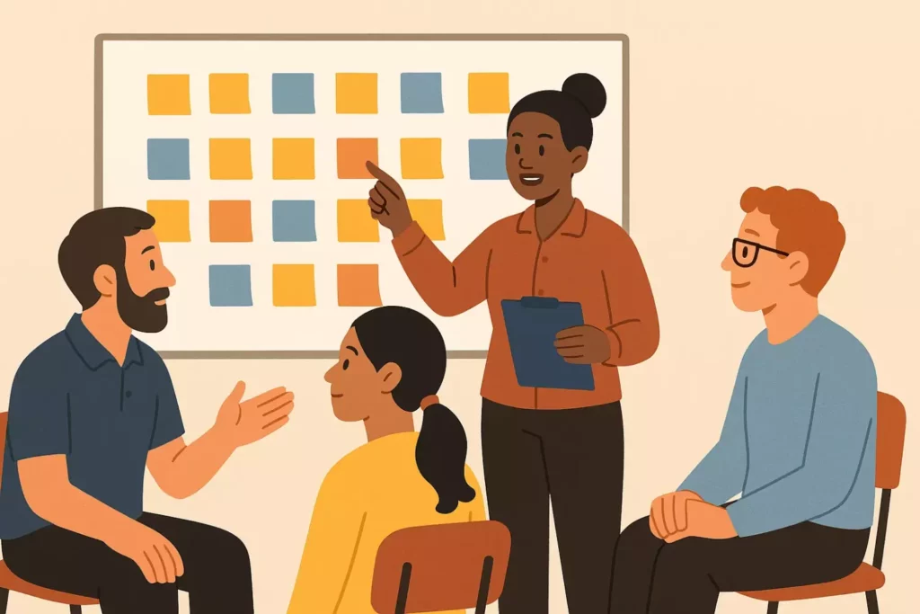 Команда на ретро