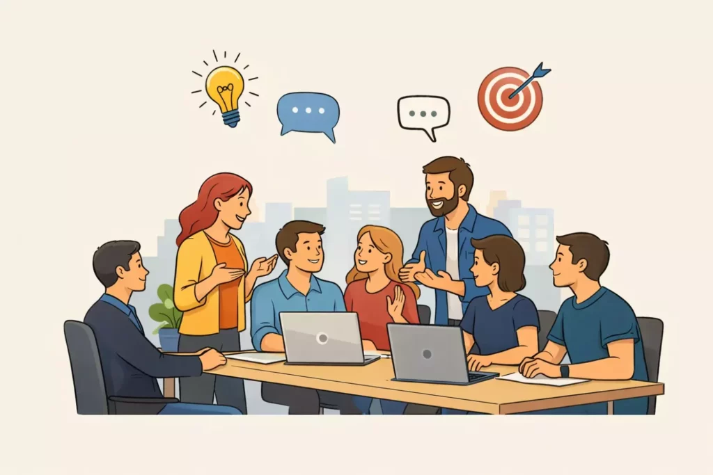 командное обсуждение