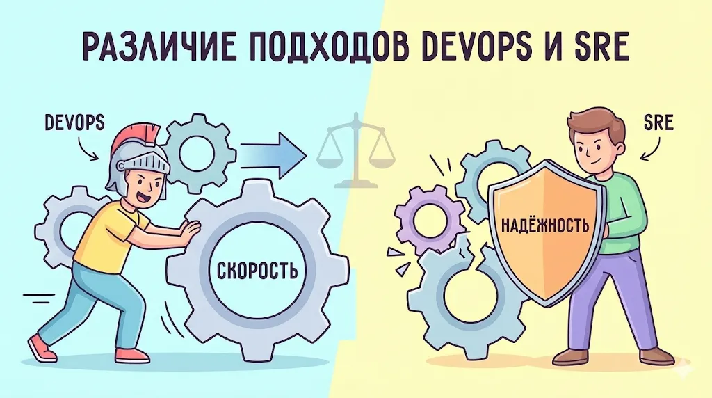Скорость DevOps vs Надёжность SRE 