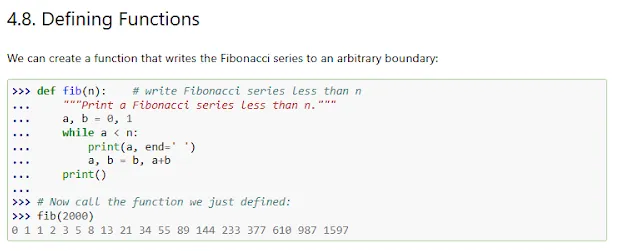 Пример функции