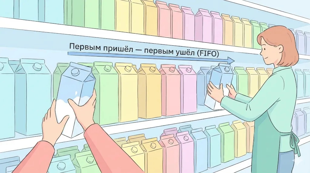 очередь товаров