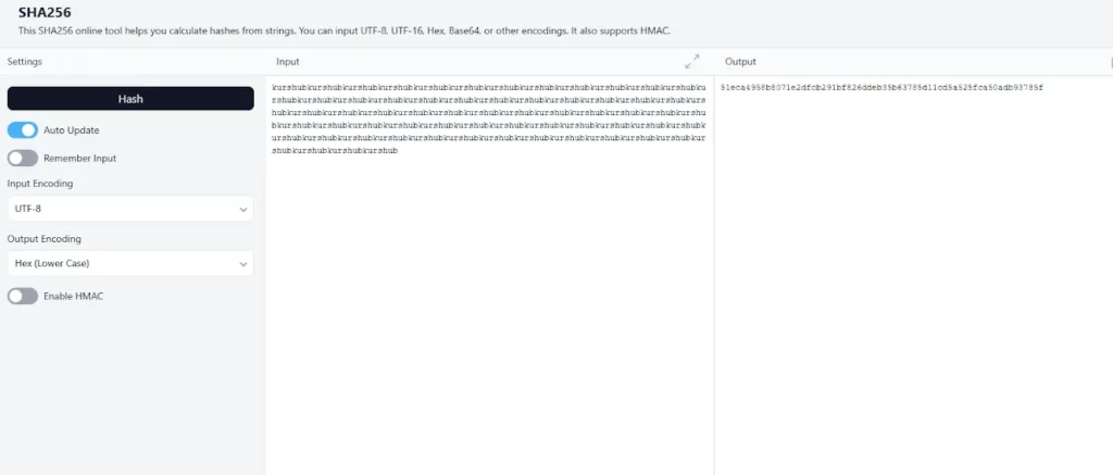 хеширование 