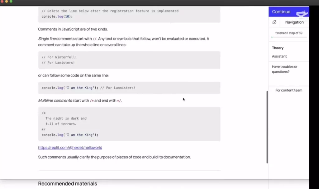 тренажер хекслет