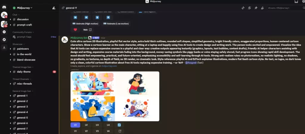 миджорни пример