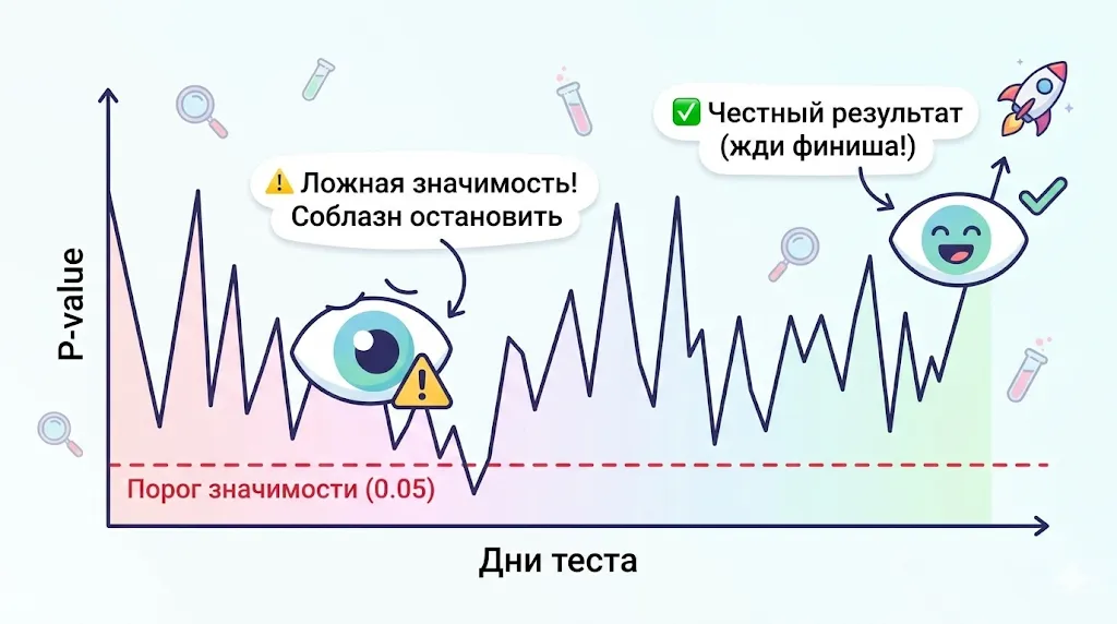 Проблема подглядывания.