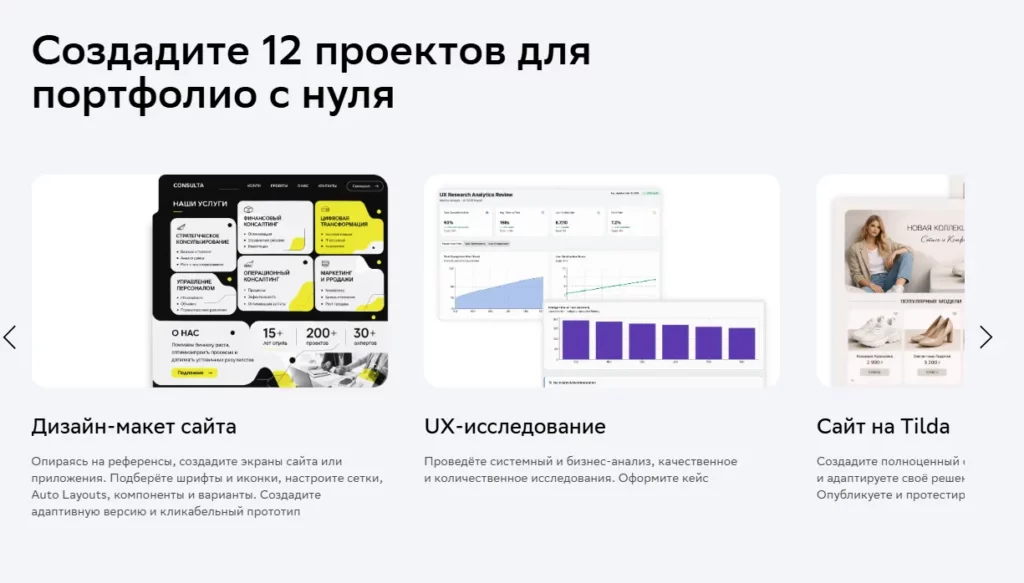 нетология портфолио