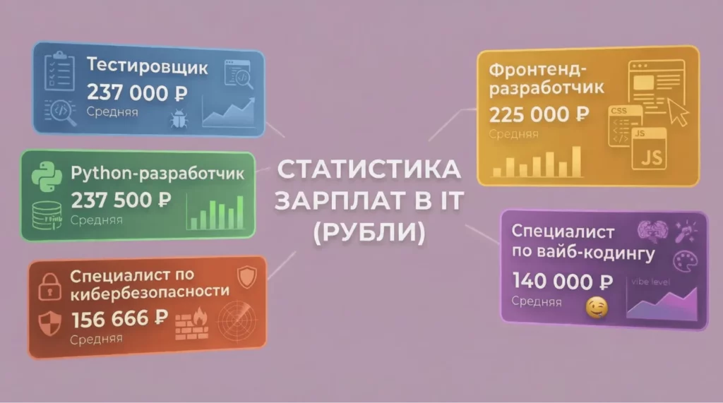 статистика зарплат