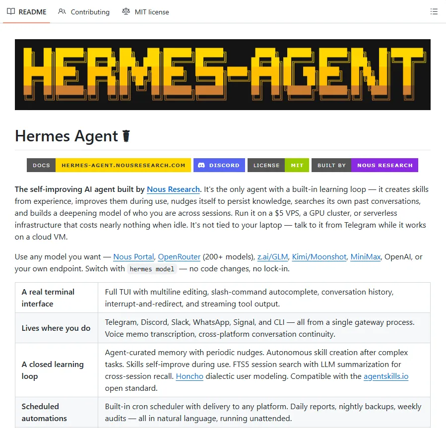 заполненный Readme 