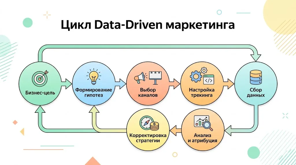 Цикл данных.