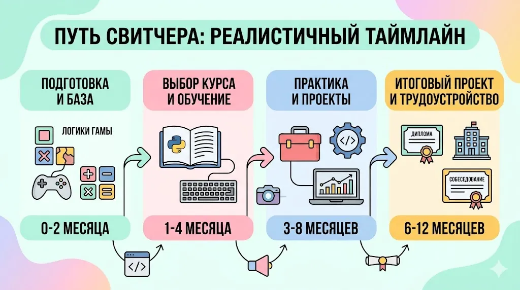 Путь свитчера.