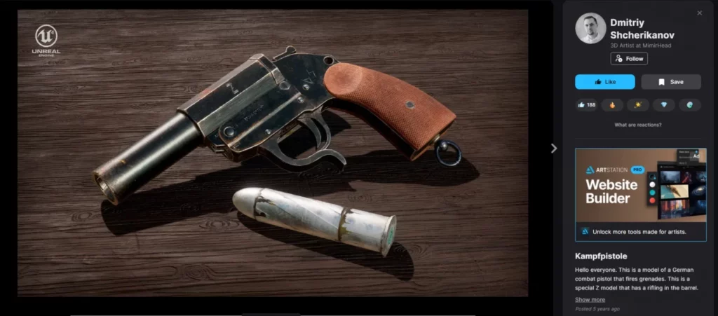 XYZ портфолио студента