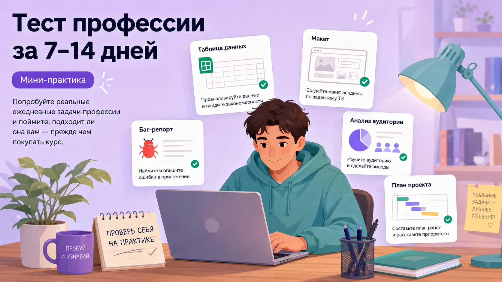 Тест профессии