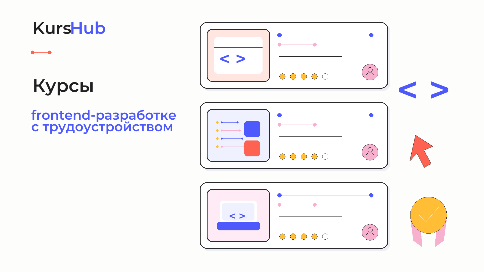 Курсы по Frontend-разработке с трудоустройством — KursHub
